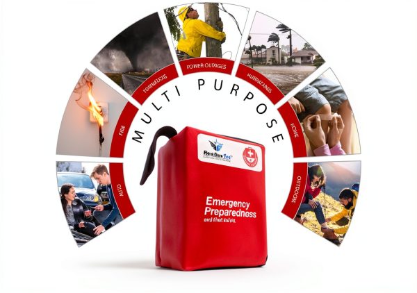 ResQue1st First Aid Kit 180 Pieces Waterproof Emergency-4