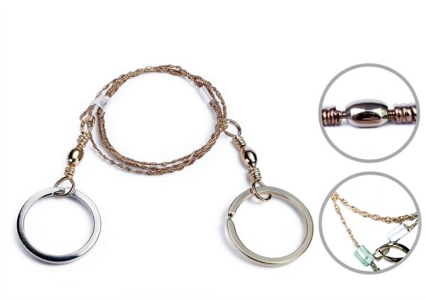 EMDMAK Survival Kit Stainless Steel 6 in 1 Outdoor Gear-2