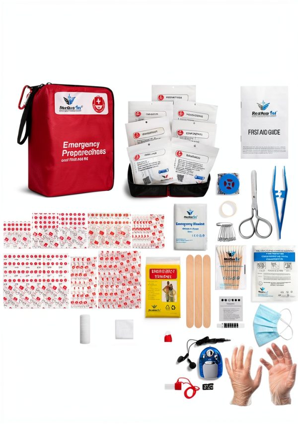 ResQue1st First Aid Kit 180 Pieces Waterproof Emergency-1