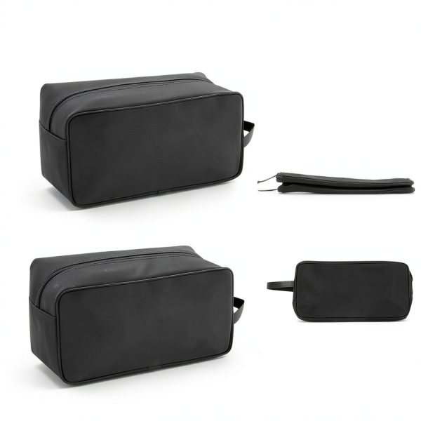 Vincreem Smell Proof Golf Shoe Bag Carbon Black-2