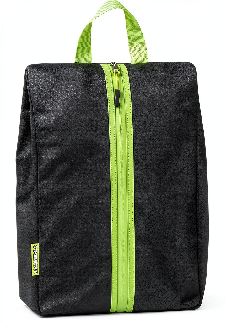 Golf Shoe Bag interior with active carbon fabric