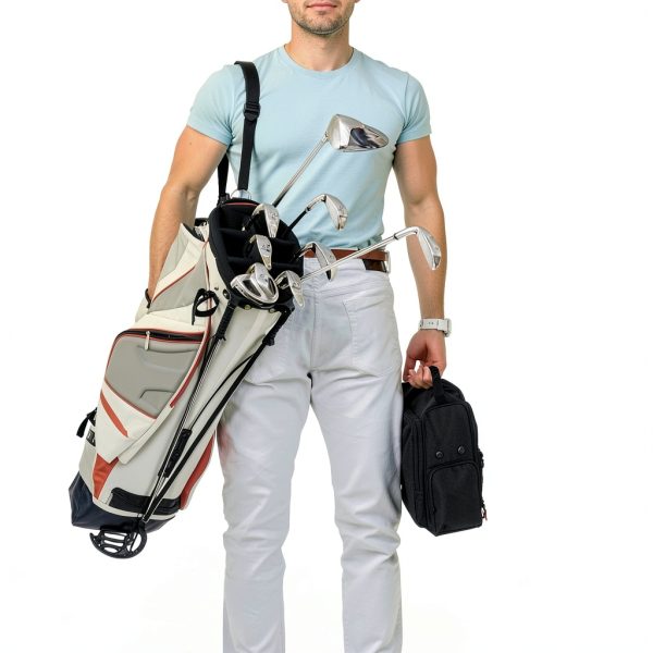 Fitdom Golf Shoe Bag Unisex Adult Spacious Polyester-2