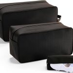 Vincreem Smell Proof Golf Shoe Bag Carbon Black-0