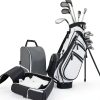 Golf Shoe Bag GSB002 Premium PU Leather Unisex-5