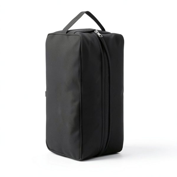 Vincreem Smell Proof Golf Shoe Bag Carbon Black-3