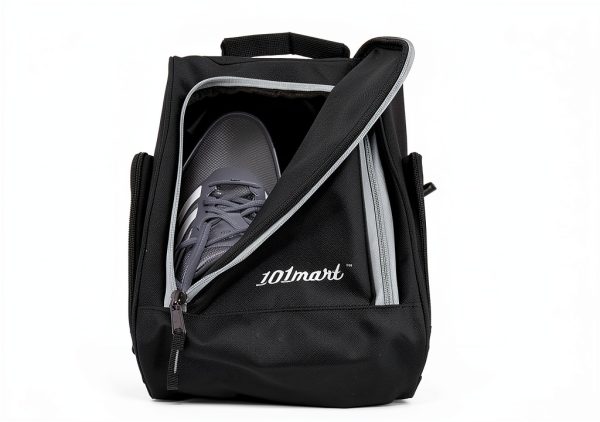 GSB Black Golf Shoe Bag Lightweight Ventilated Travel Bag-1