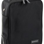 Golf Shoe Bag TaylorMade Players Bag Black Polyester with Leather Trim-0