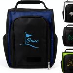 ProGear Golf Shoe Bag PG33 Unisex Lightweight Polyester Zip Closure-0