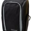 GSB Black Golf Shoe Bag Lightweight Ventilated Travel Bag-0