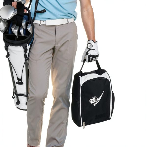 ProGear Golf Shoe Bag PG33 Unisex Lightweight Polyester Zip Closure-6