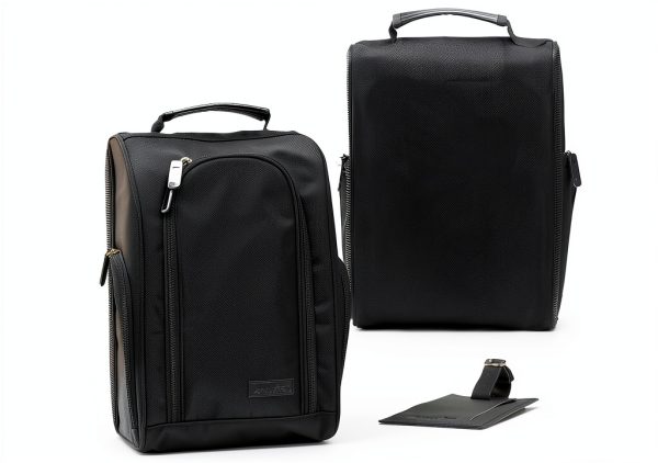 Athletico Executive Golf Shoe Bag Premium 1680D Nylon with Ventilation-4