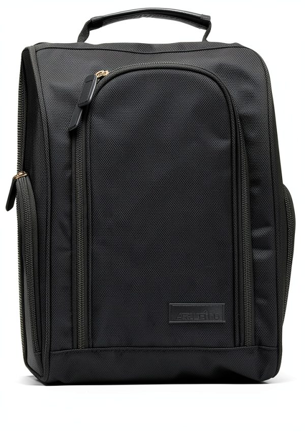 Athletico Executive Golf Shoe Bag Premium 1680D Nylon with Ventilation-2