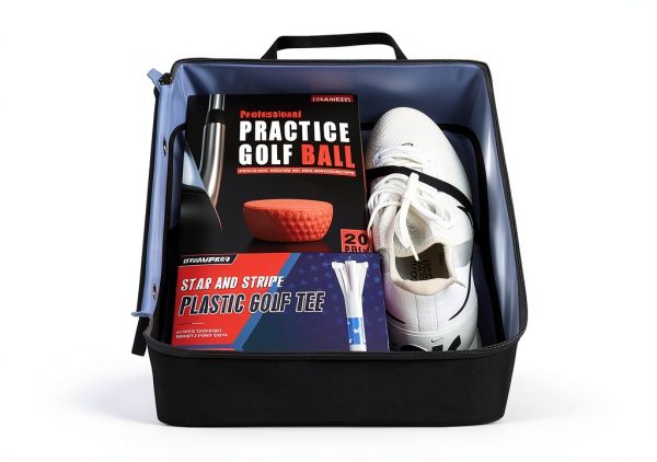 Golf Shoe Bag Champkey Premium Soft Padded 300D Polyester Liner-4